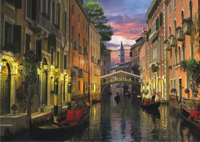 Venice at Dusk - 3000pc Jigsaw Puzzle by Anatolian - image 1