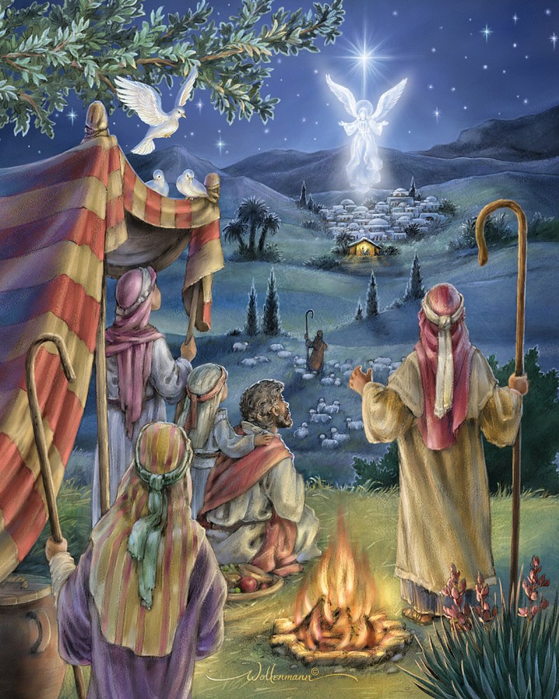 Following the Star - 1000pc Jigsaw Puzzle by Vermont Christmas Company