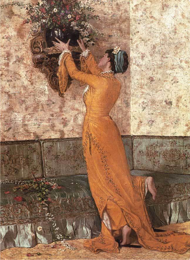 The Girl With Vase - 1000pc Jigsaw Puzzle by Anatolian