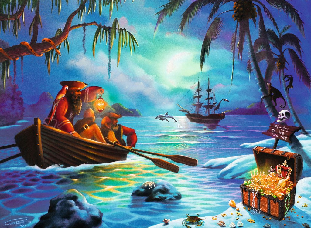 Moonlit Mission - 300pc Jigsaw Puzzle By Ravensburger