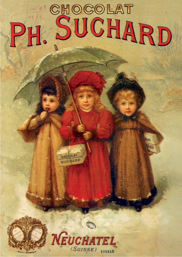 Ph. Suchard Vintage Poster - 1000pc Jigsaw Puzzle by D-Toys
