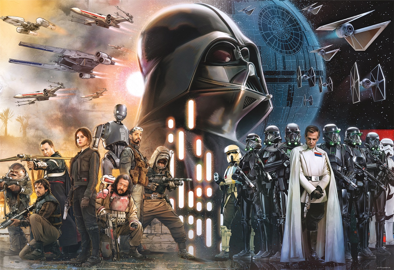 Star Wars: Rogue One - Rebellions Are Built On Hope  - 2000pc Jigsaw Puzzle By Buffalo Games