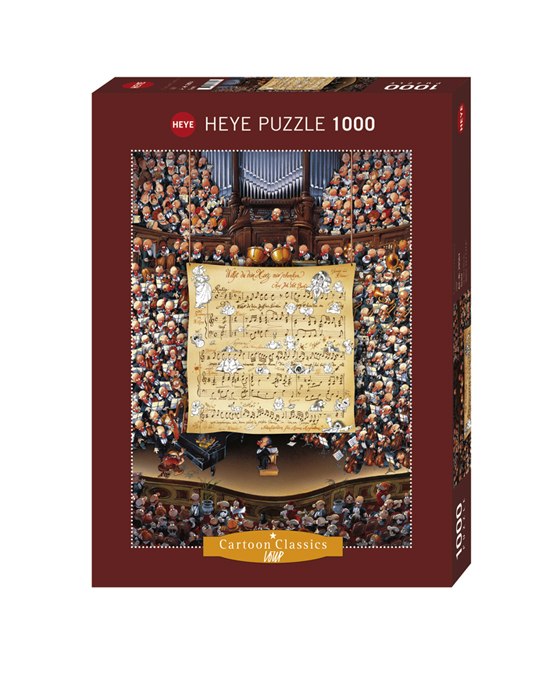 Loup: Score - 1000pc Jigsaw Puzzle By Heye  			  					NEW - image 1