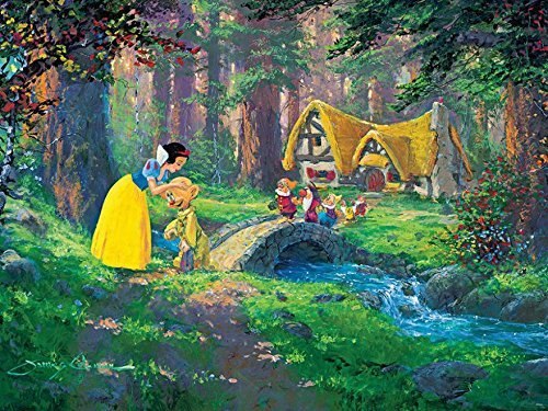 James Coleman: Snow White, A Sweet Goodbye - 550pc Jigsaw Puzzle by Ceaco - image 1