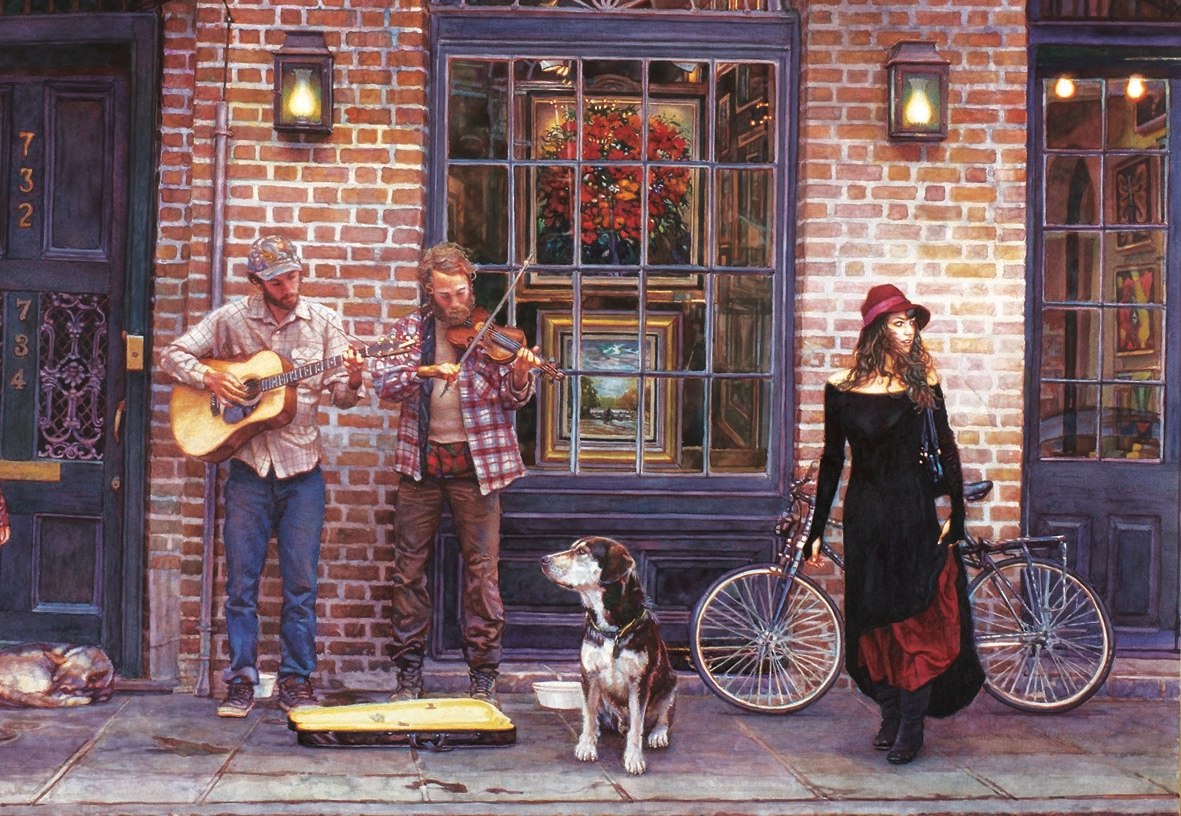 The Sight and Sounds of New Orleans - 2000pc Jigsaw Puzzle by Anatolian