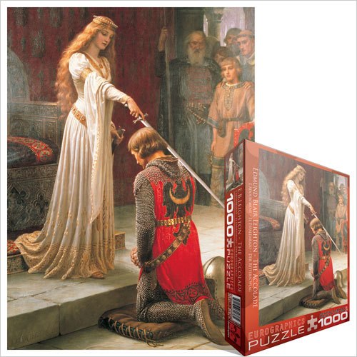 Leighton: The Accolade - 1000pc Jigsaw Puzzle by Eurographics