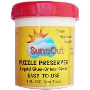 Sunsout Puzzle Preserver (4oz) - Jigsaw Puzzle Glue