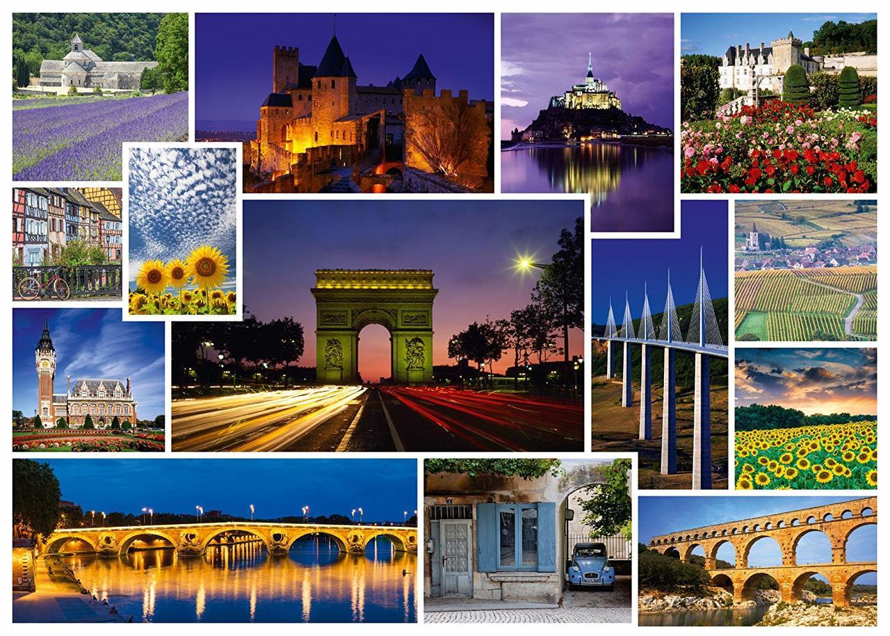 Take a Trip to France - 1000pc Jigsaw Puzzle by Schmidt  			  					NEW