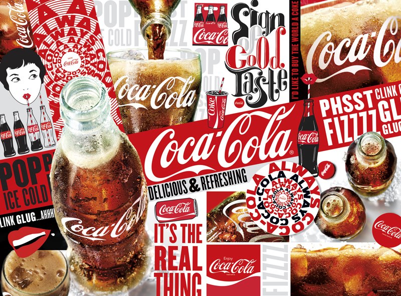 Coca Cola: The Real Thing - 1000pc Jigsaw Puzzle By Buffalo Games  			  					NEW