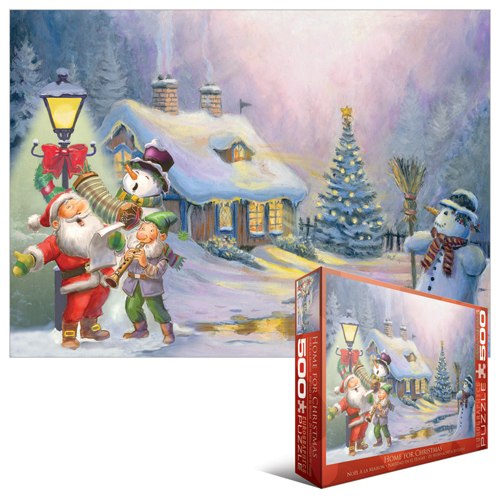 Home for Christmas - 500pc Jigsaw Puzzle by Eurographics