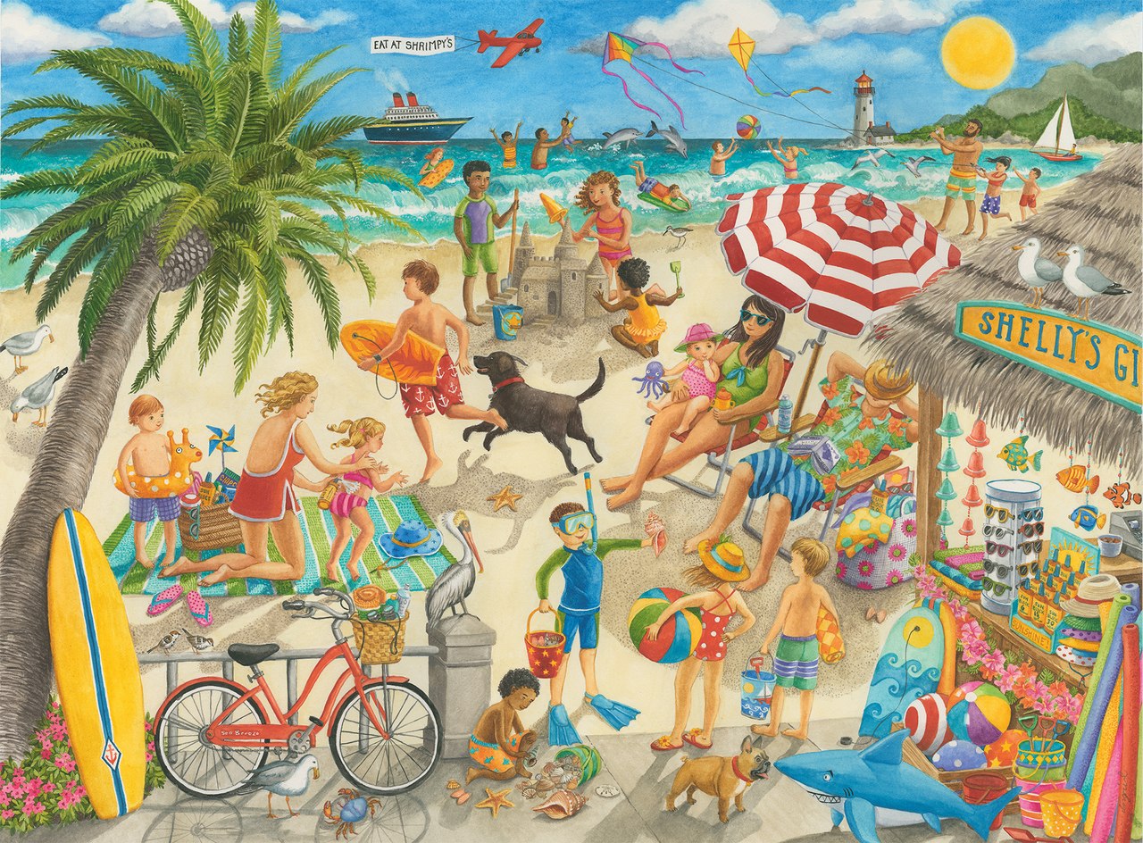 Sunshine at Shelly's - 100pc Jigsaw Puzzle By Ravensburger  			  					NEW