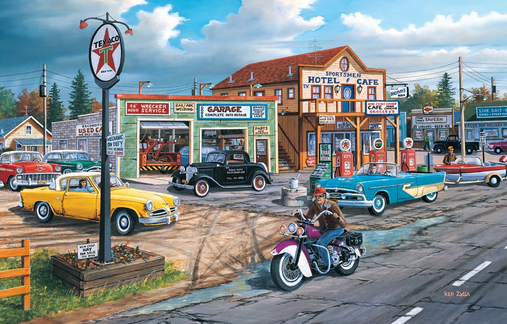 Crossroads - 1000pc Jigsaw Puzzle by Sunsout