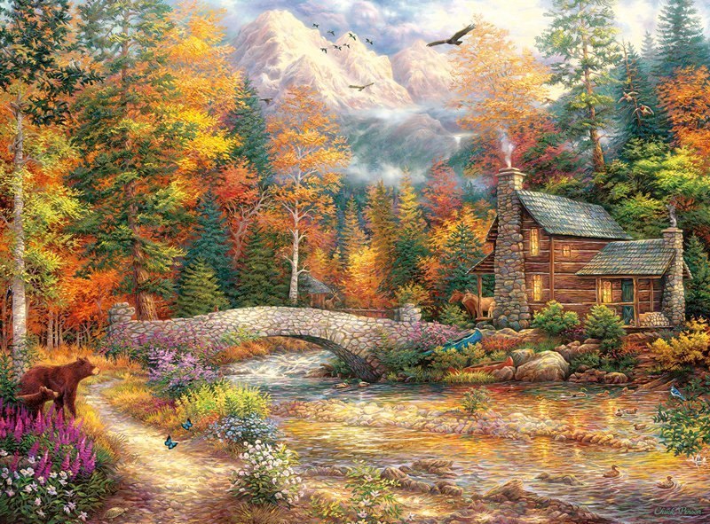 Chuck Pinson: Call of the Wild - 1000pc Jigsaw Puzzle By Buffalo Games