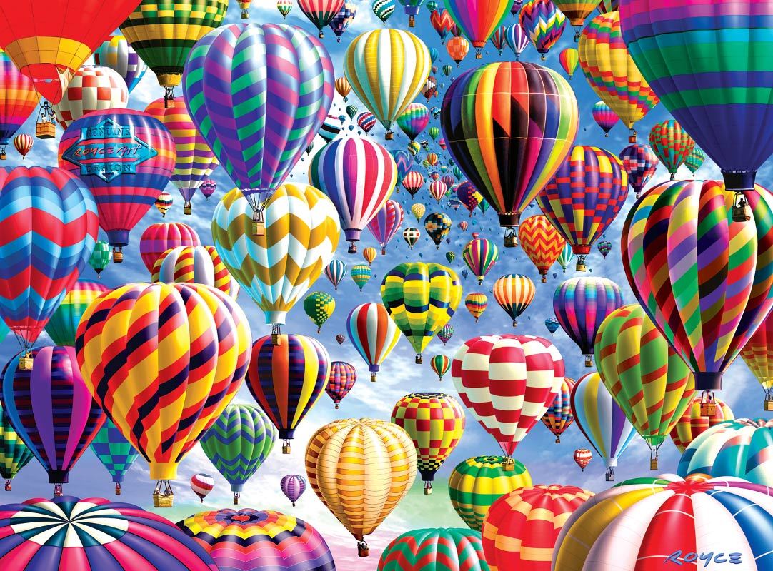 Vivid: Sky Roads - 1000pc Jigsaw Puzzle by Buffalo Games