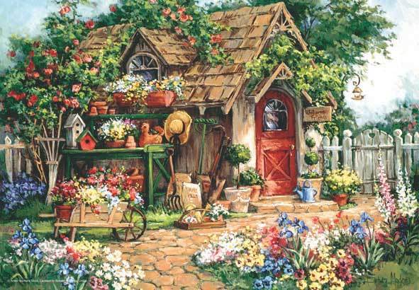 Gardener's Haven - 500pc Jigsaw Puzzle by Anatolian