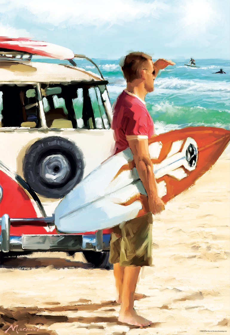 Surfer - 500pc Jigsaw Puzzle by Educa