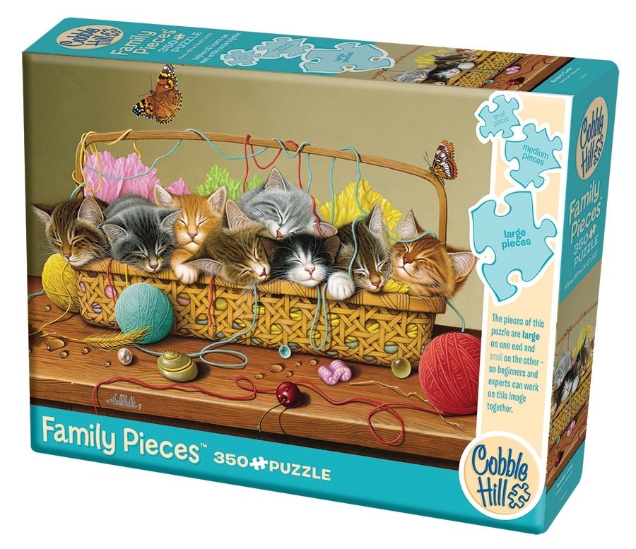 Basket Case - 350pc Family Jigsaw Puzzle by Cobble Hill  			  					NEW - image 3