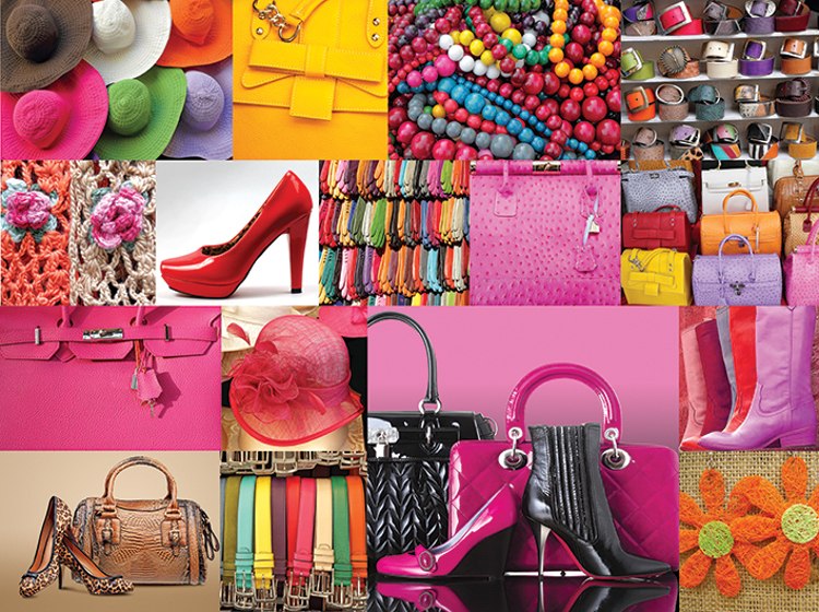 Fashion Fun - Collage Collections  - 1000pc Jigsaw Puzzle by Lafayette Puzzle Factory