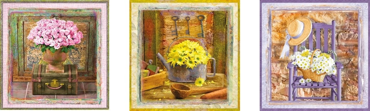 Enchanted Moments, Gail Marie - 3 x 500pc Jigsaw Puzzle by Educa