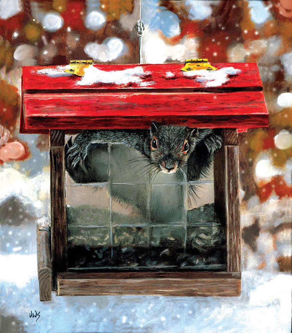 OH OH Caught in the act - 300pc Large Format Jigsaw Puzzle by Sunsout
