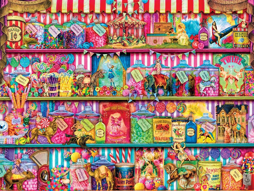 Once Upon a Shelf: Sweet Nostalgia - 750pc Jigsaw Puzzle By Masterpieces