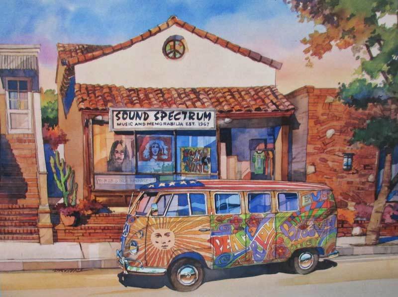 Love Bus - 1000pc Jigsaw Puzzle by Lafayette Puzzle Factory