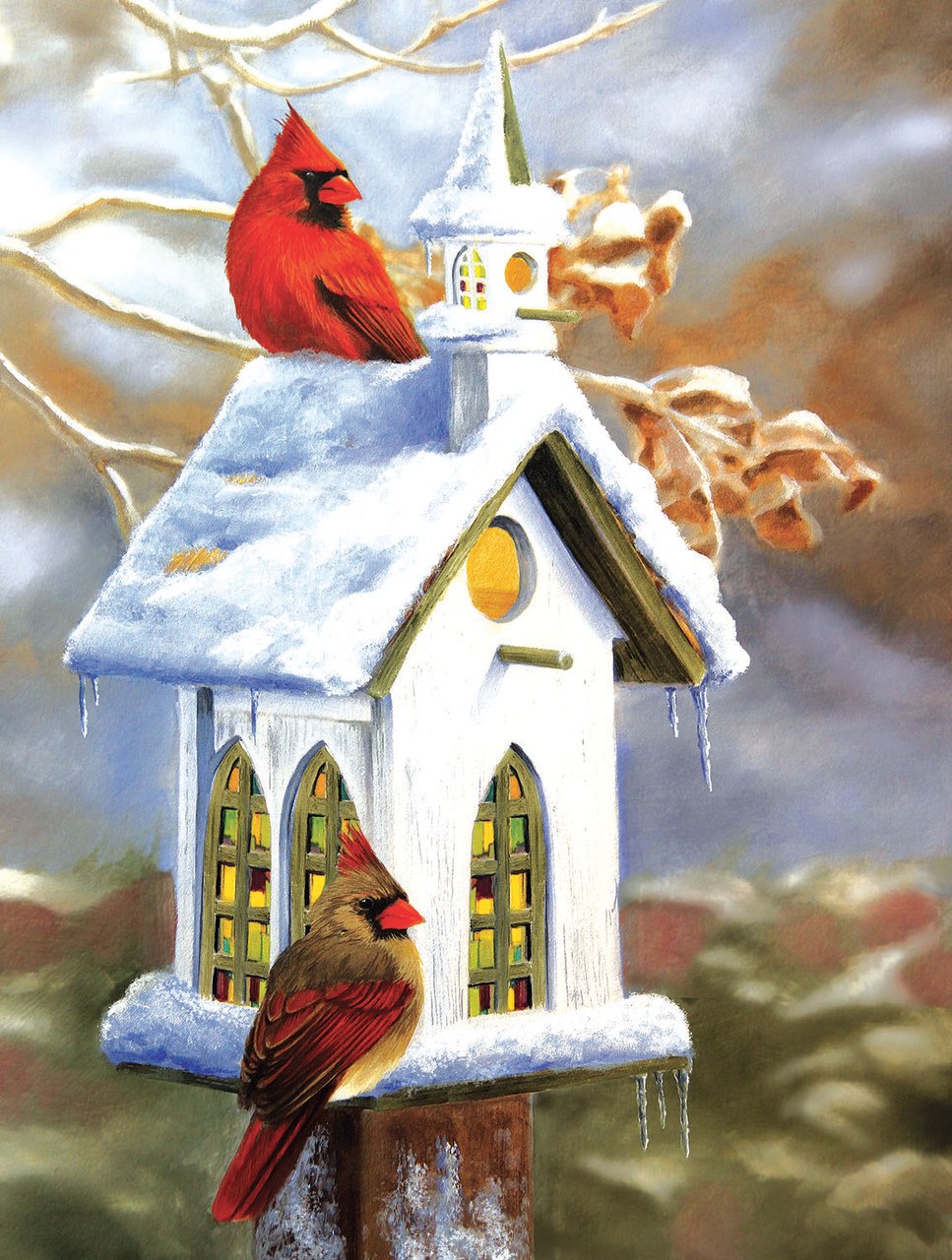 The Church - 500pc Jigsaw Puzzle by Sunsout  			  					NEW