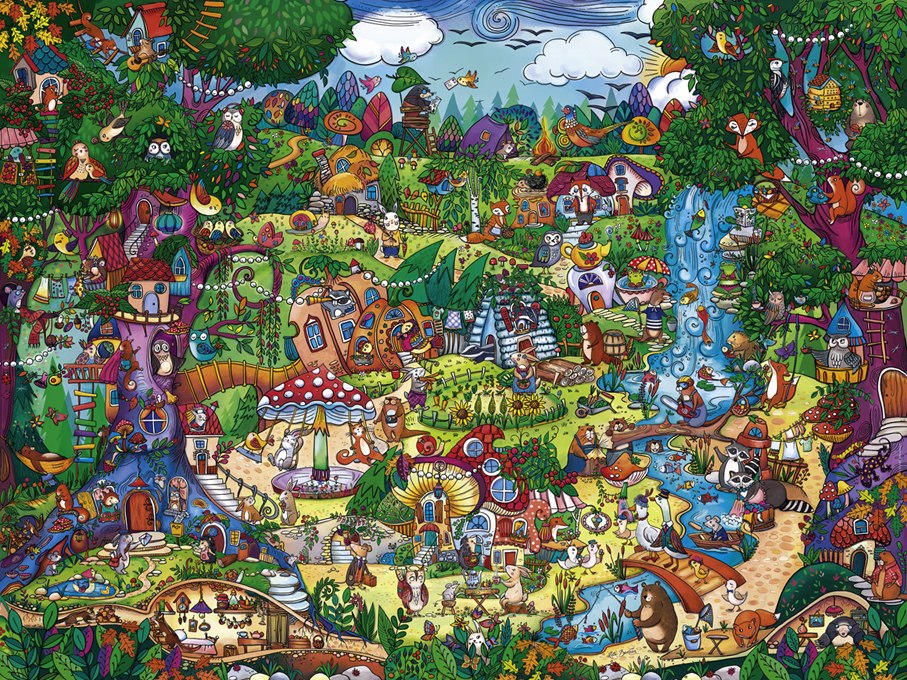 Berman: Wonderwoods - 1500pc Jigsaw Puzzle By Heye  			  					NEW