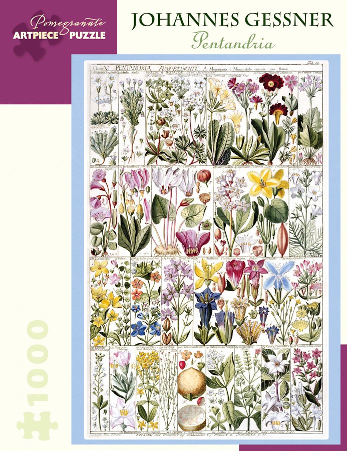 Gessner: Pentandria - 1000pc Jigsaw Puzzle by Pomegranate  			  					NEW
