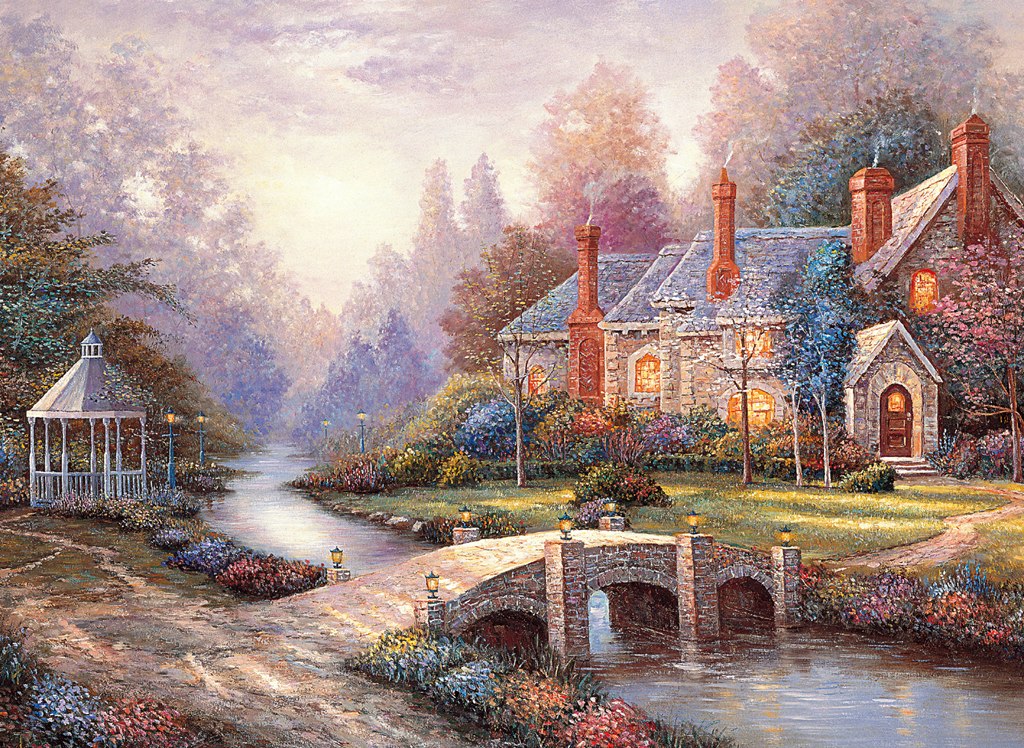 Peaceful Autumn - 4000pc Jigsaw Puzzle by Tomax