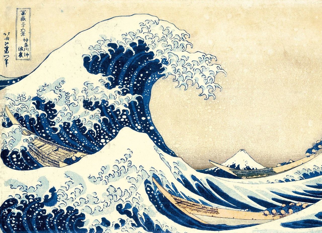 Hokusai: The Great Wave - 1000pc Jigsaw Puzzle by Clementoni