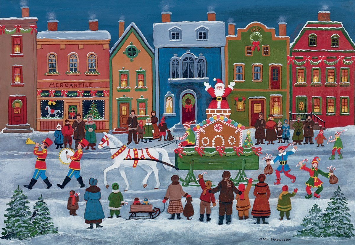 Christmas Parade - 1000pc Jigsaw Puzzle by Lang  			  					NEW