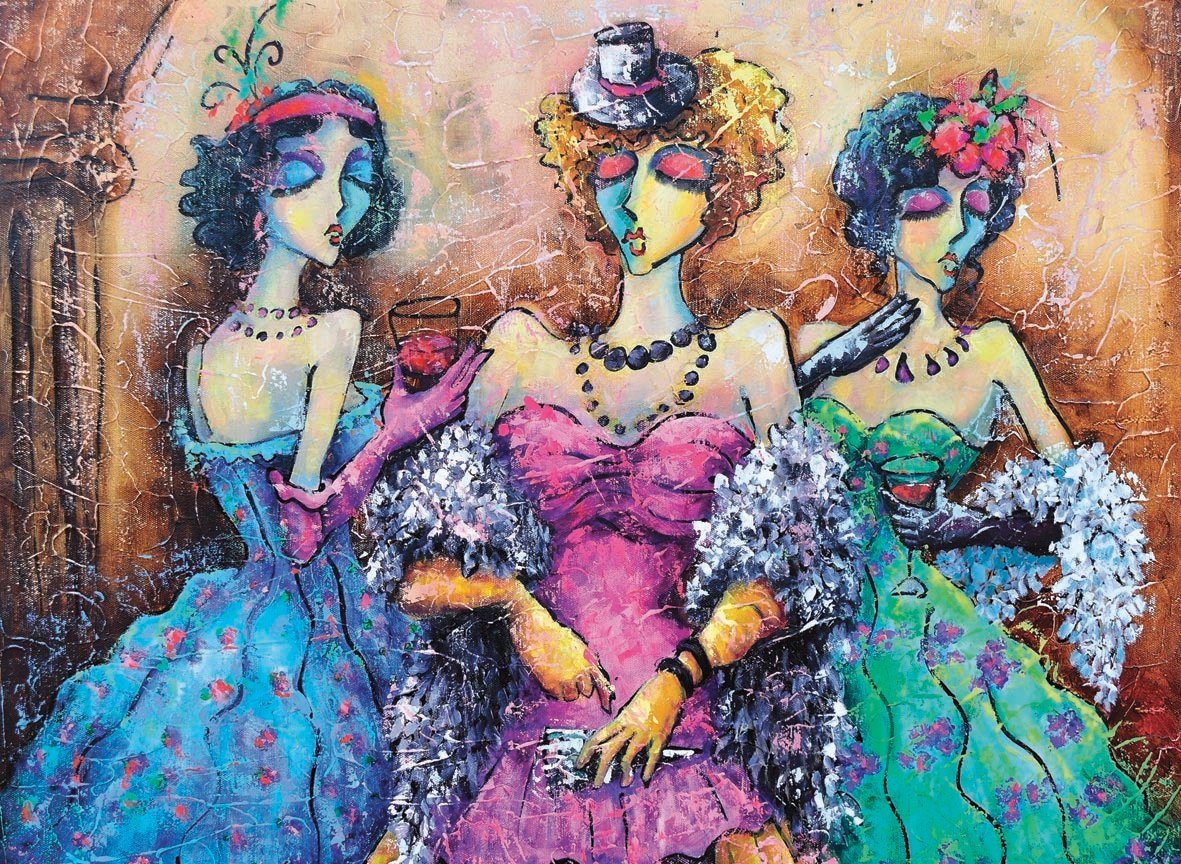 Ladies Party - 1000pc Jigsaw Puzzle by Anatolian