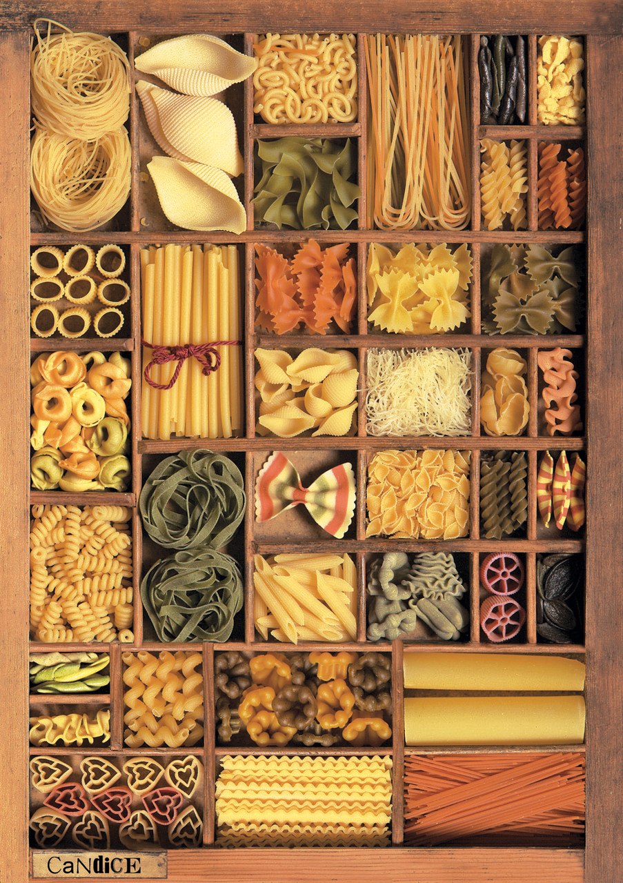Pasta Basta III - 1000pc Jigsaw Puzzle by Educa