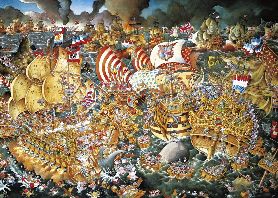 Ryba: Trafalgar - 2000pc Jigsaw Puzzle By Heye  			  					NEW