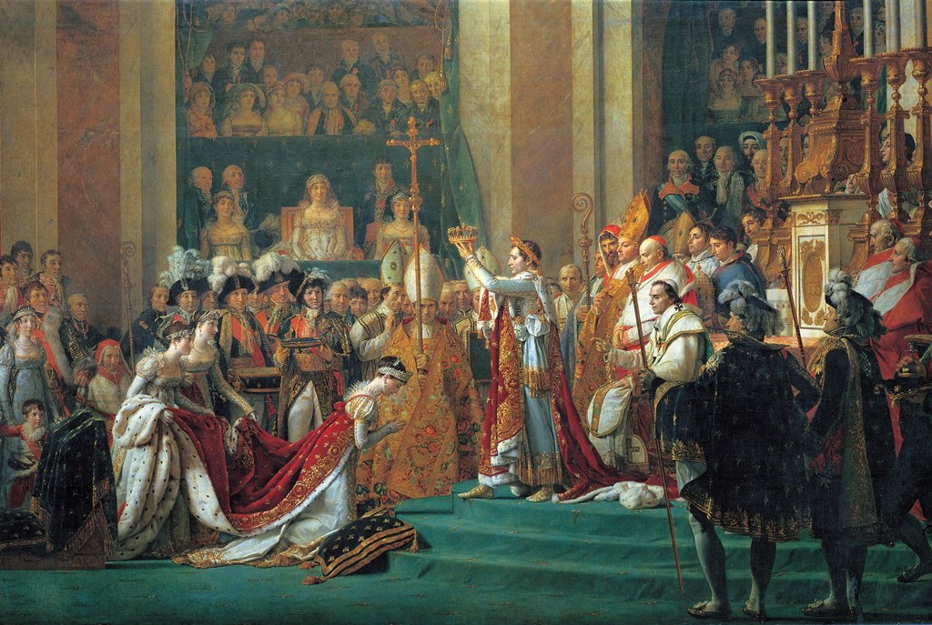 The Coronation Of Napoleon - 1000pc Jigsaw Puzzle by Tomax