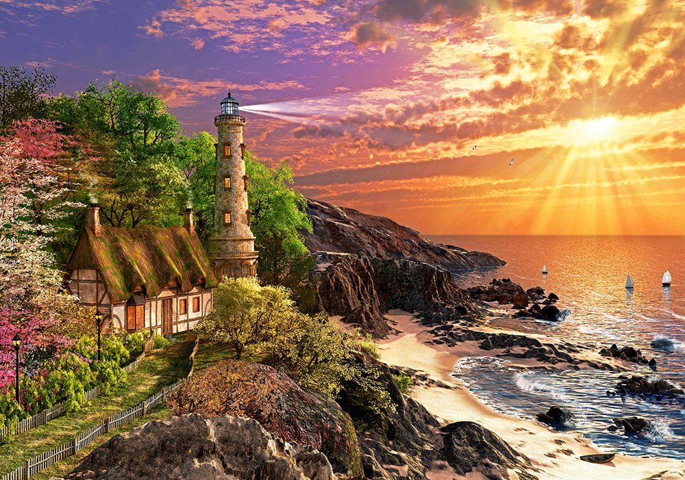 Stoney Cove - 500pc Jigsaw Puzzle by Castorland  			  					NEW