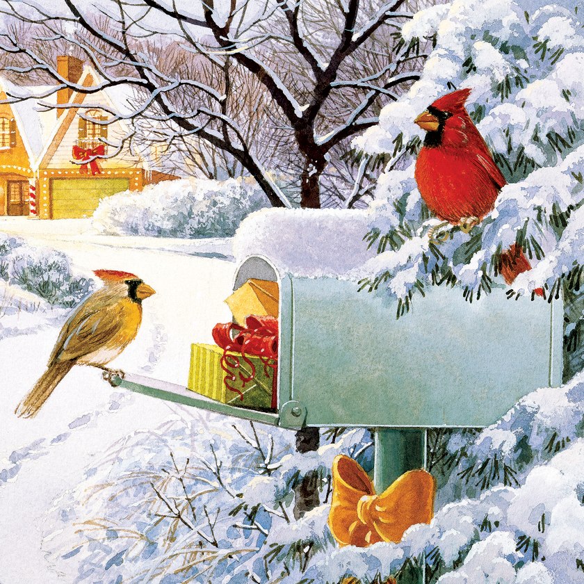 Mailbox Treasures - 500pc Jigsaw Puzzle by Sunsout