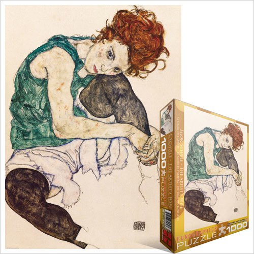 Schiele: The Artist's Wife - 1000pc Jigsaw Puzzle by Eurographics