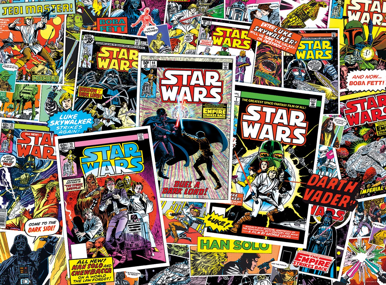 Star Wars: Classic Comic Books - 1000pc Jigsaw Puzzle By Buffalo Games
