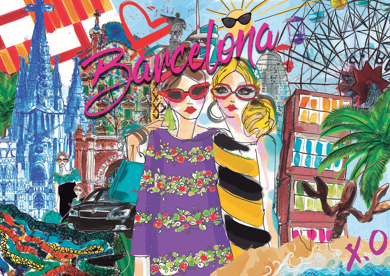 Take Me to Barcelona - 500pc Jigsaw Puzzle by Educa  			  					NEW
