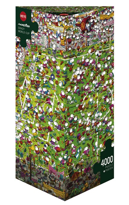 Mordillo: Crazy World Cup - 4000pc Jigsaw Puzzle By Heye  			  					NEW - image 1