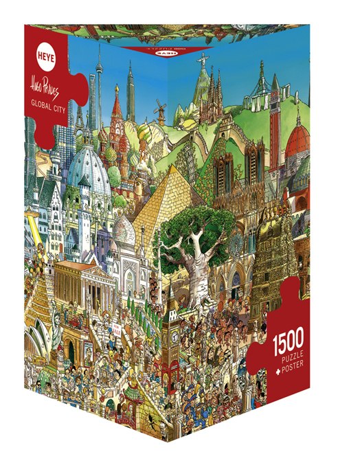 Prades: Global City - 1500pc Jigsaw Puzzle By Heye  			  					NEW - image 1