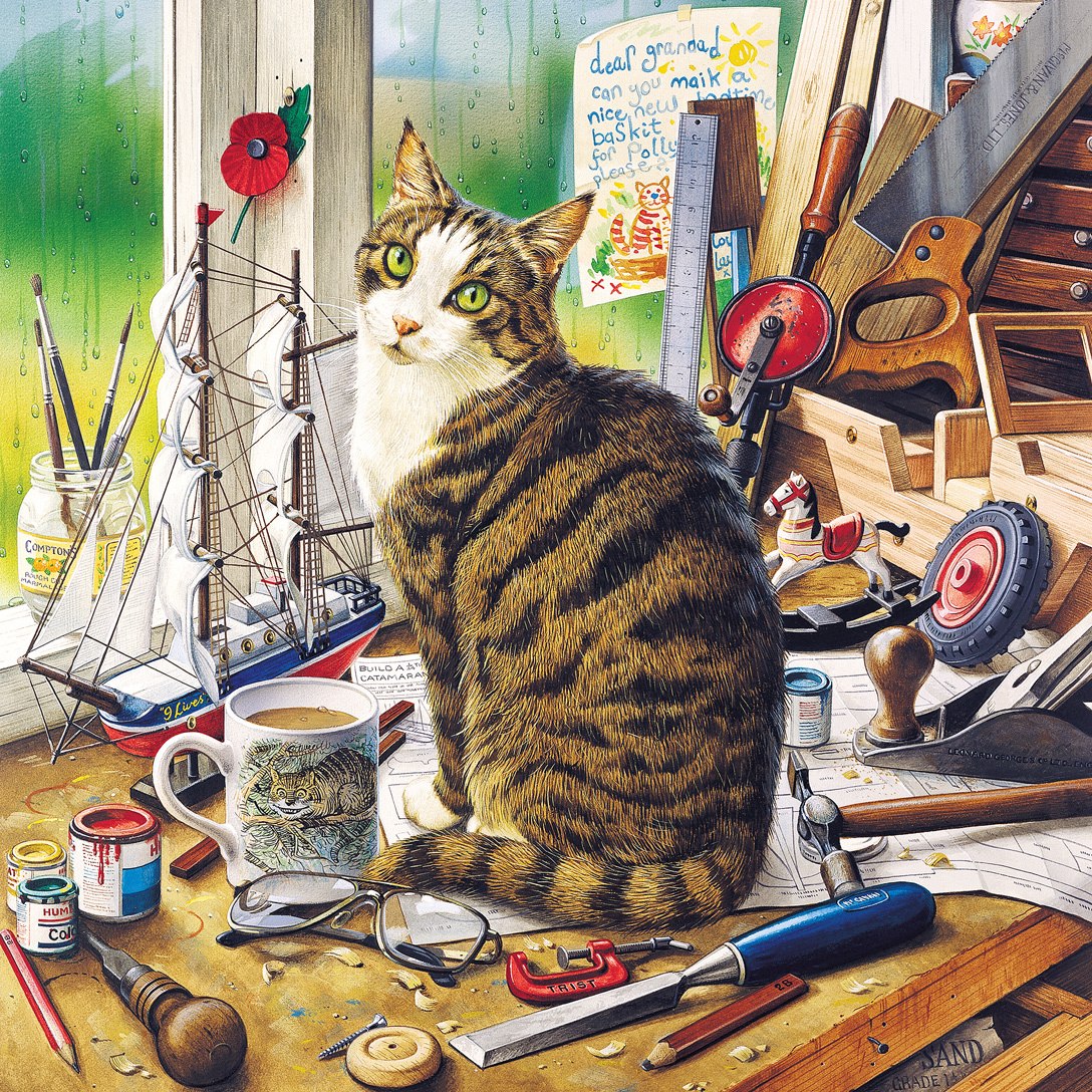 Catology: Nelson - 1000pc Jigsaw Puzzle by Masterpieces