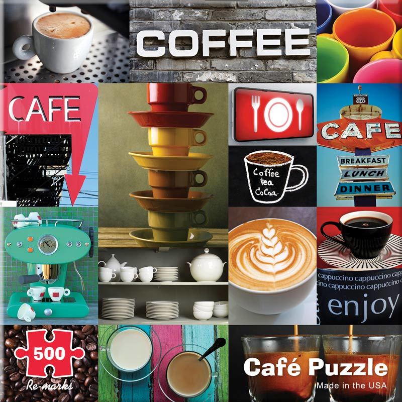 Cafe - 500pc Jigsaw Puzzle By Re-marks  			  					NEW
