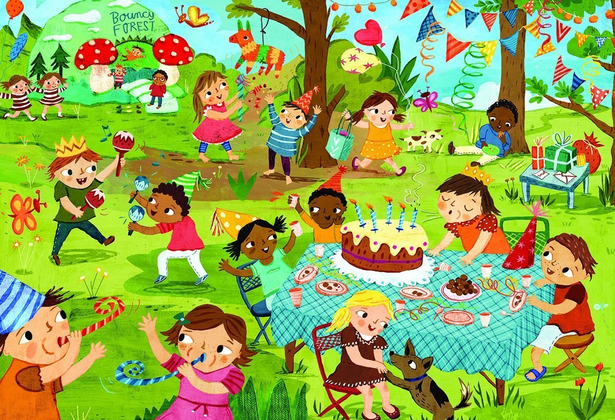 Birthday Party - 60pc Jigsaw Puzzle by Eurographics  			  					NEW