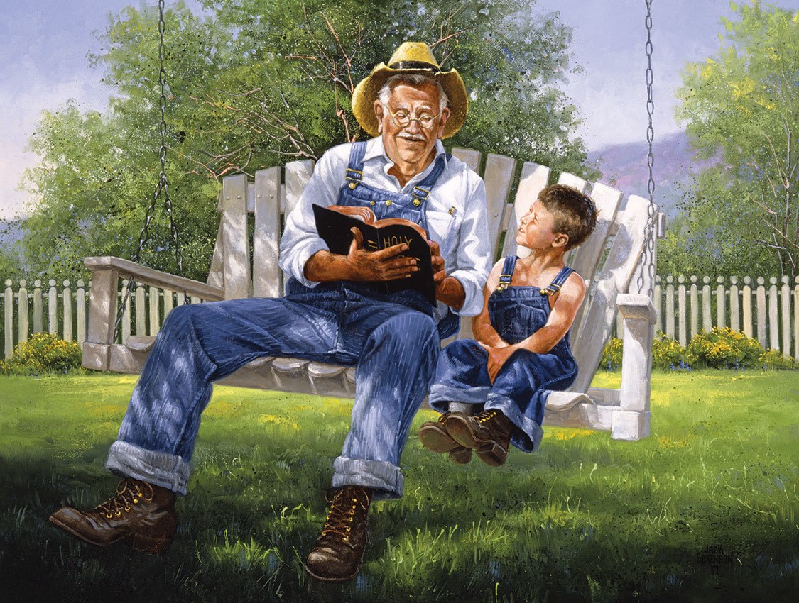 The Good Book - 300pc Large Format Jigsaw Puzzle by SunsOut