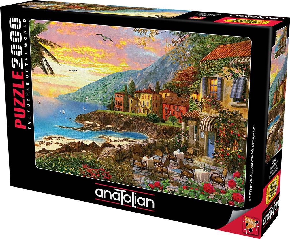 Island Sunset - 2000pc Jigsaw Puzzle by Anatolian  			  					NEW - image 1