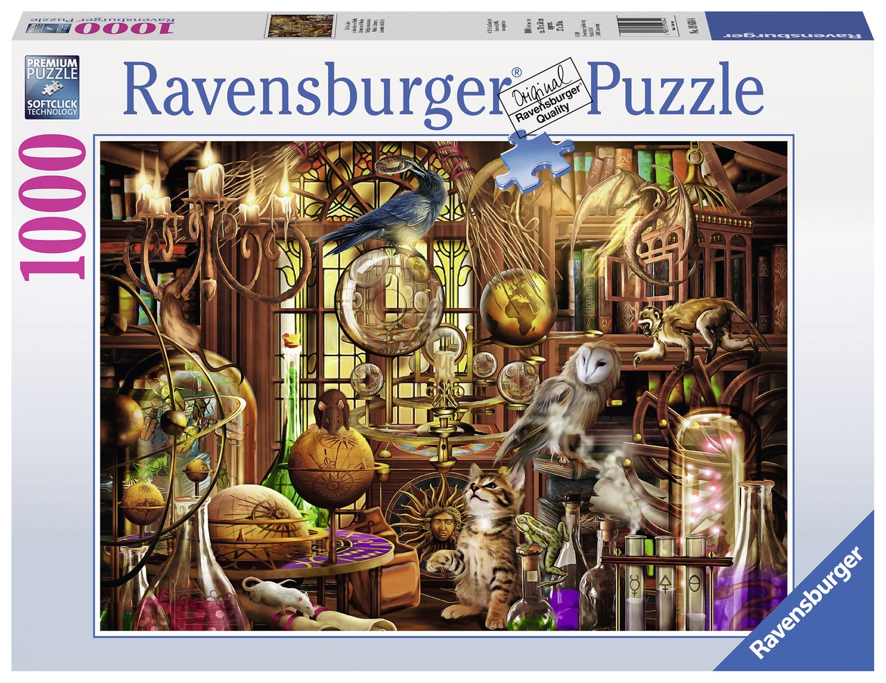 Merlin's Laboratory - 1000pc Jigsaw Puzzle By Ravensburger  			  					NEW