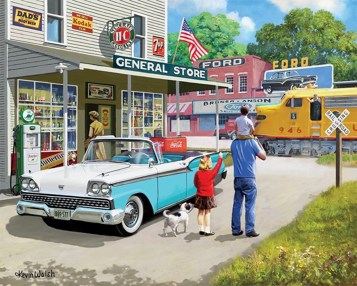American Classics - 1000pc Jigsaw Puzzle By White Mountain  			  					NEW